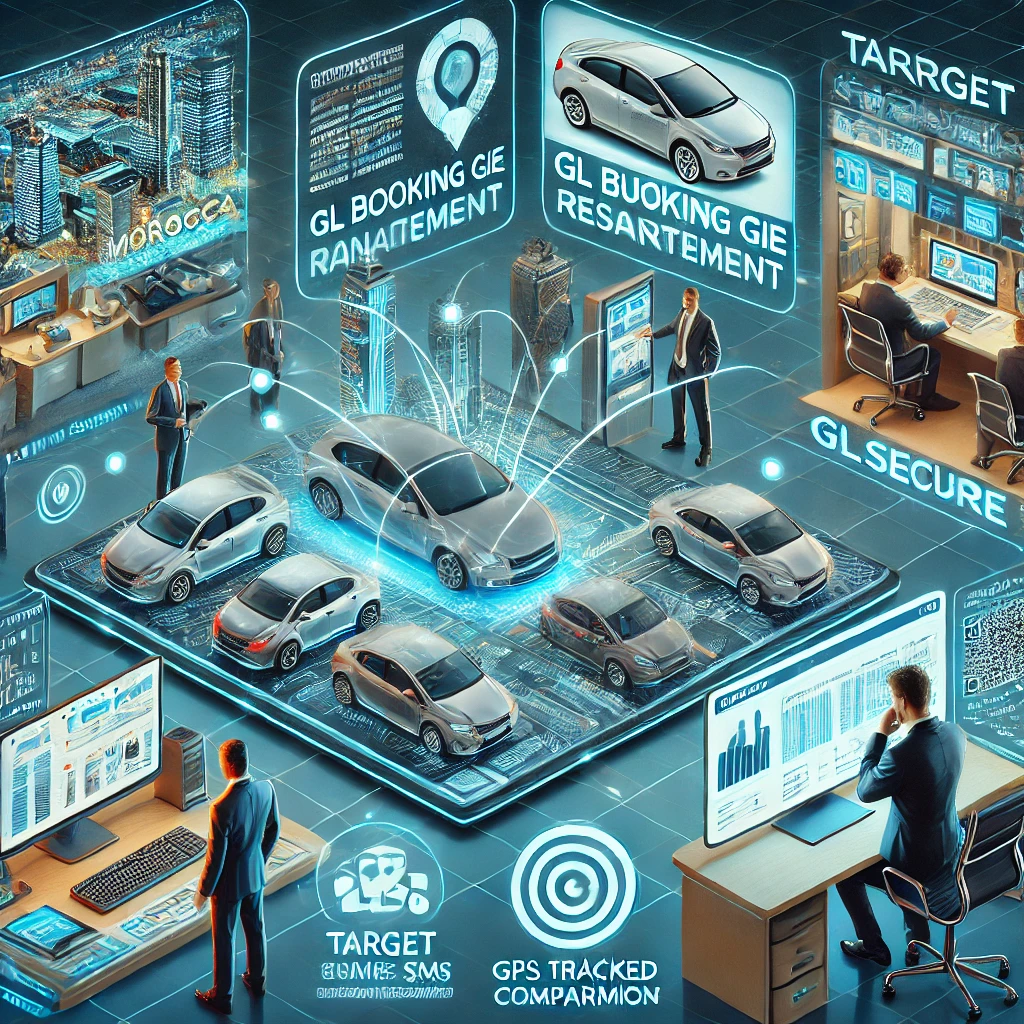 Stratégie de Développement de GL Booking GIE Digital pour Devenir le Leader de la Location de Voitures au Maroc