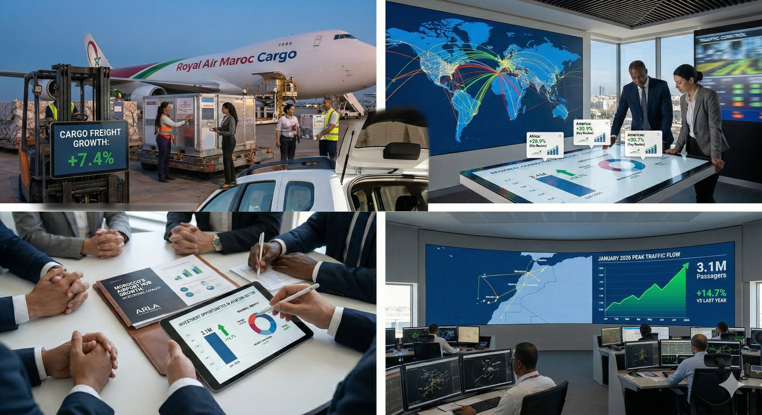 Un début d’année record pour les aéroports marocains : GLCAR en première ligne pour votre mobilité !